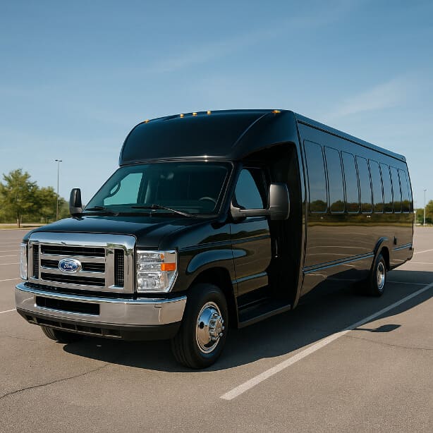 Milpitas Coach Bus Service 18 Passenger Minibus