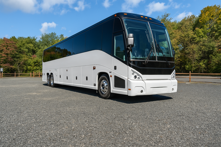 Milpitas Coach Bus Service 56 Passenger Coach Bus