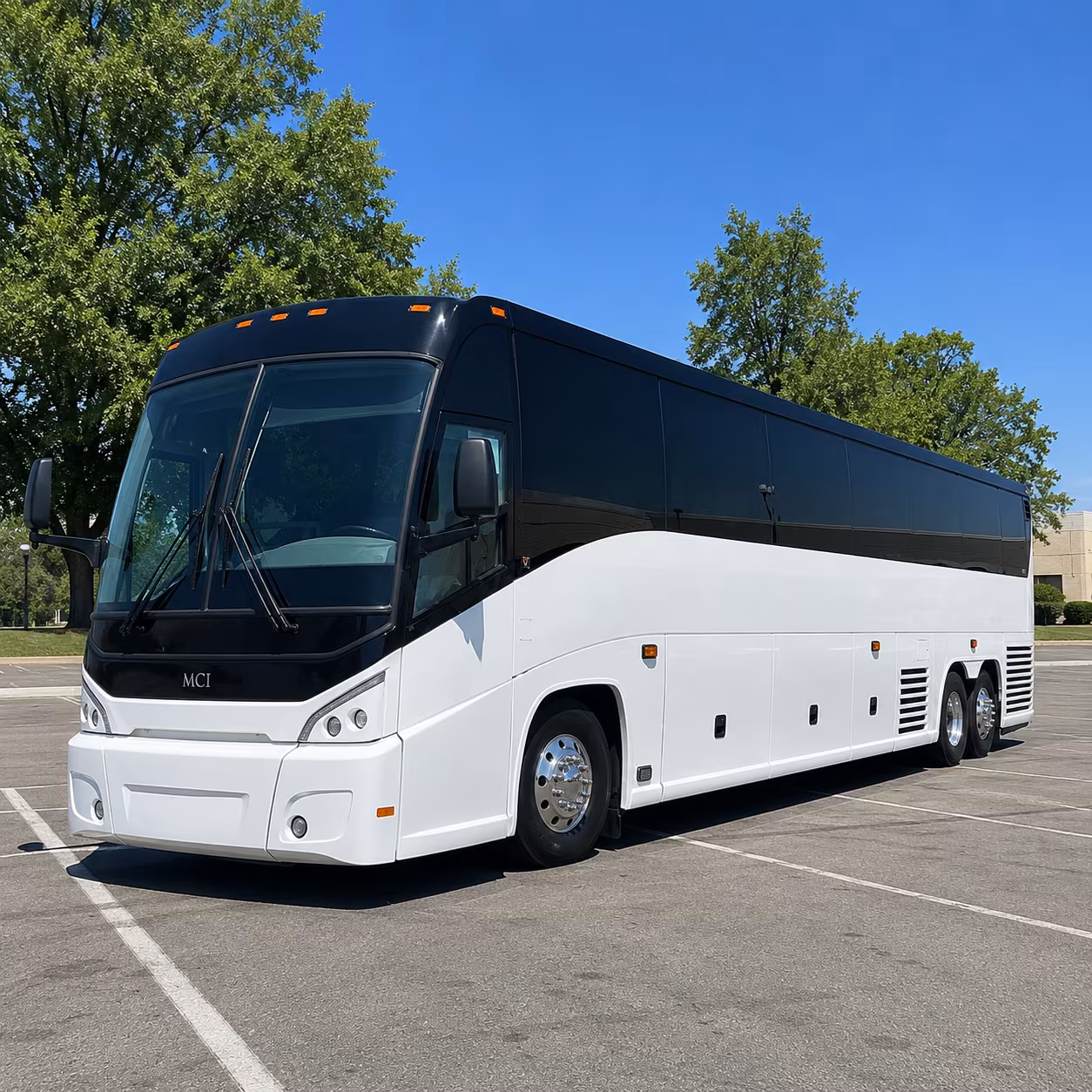 milpitas 56 passenger charter bus