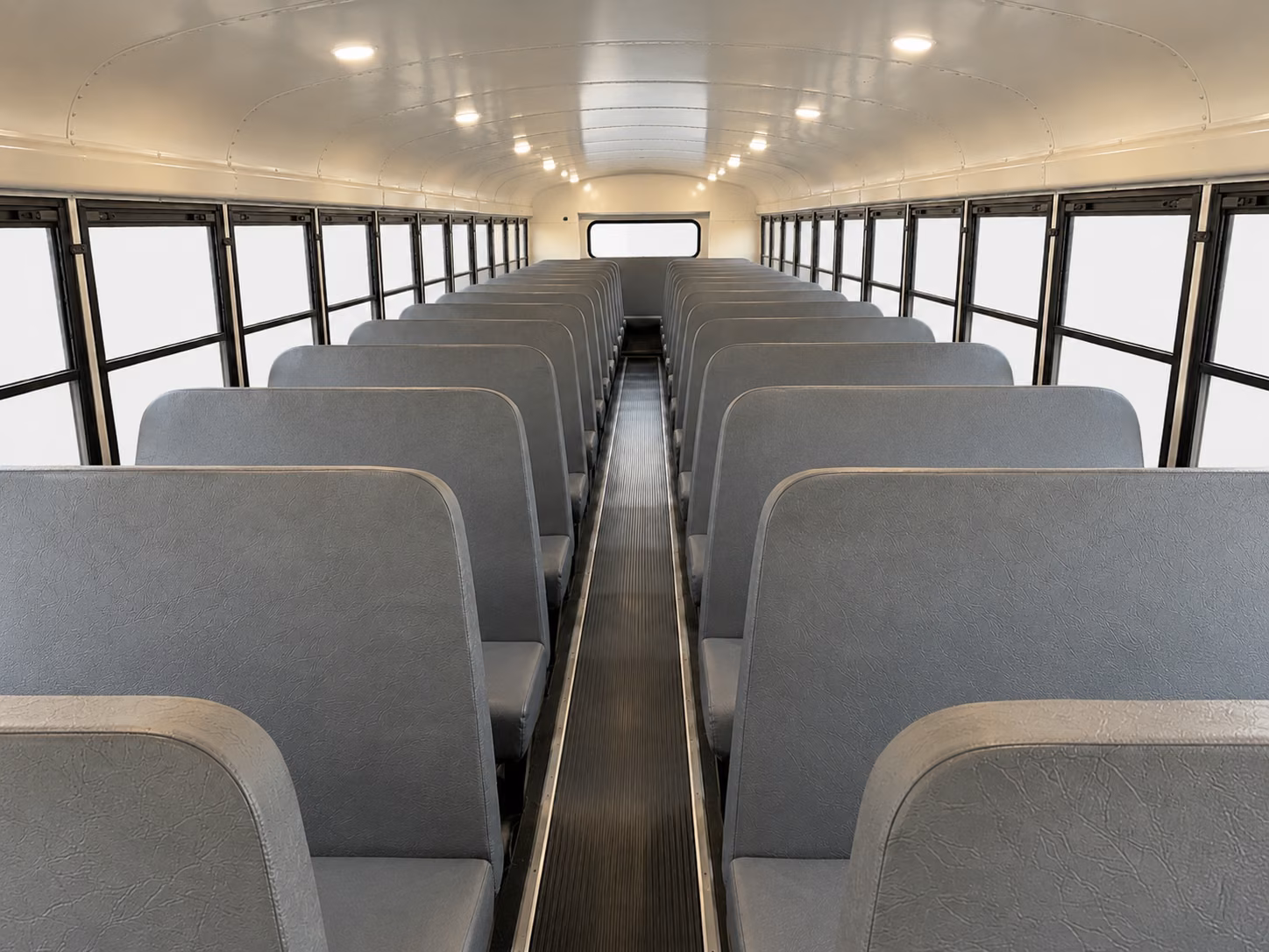 milpitas school bus inside
