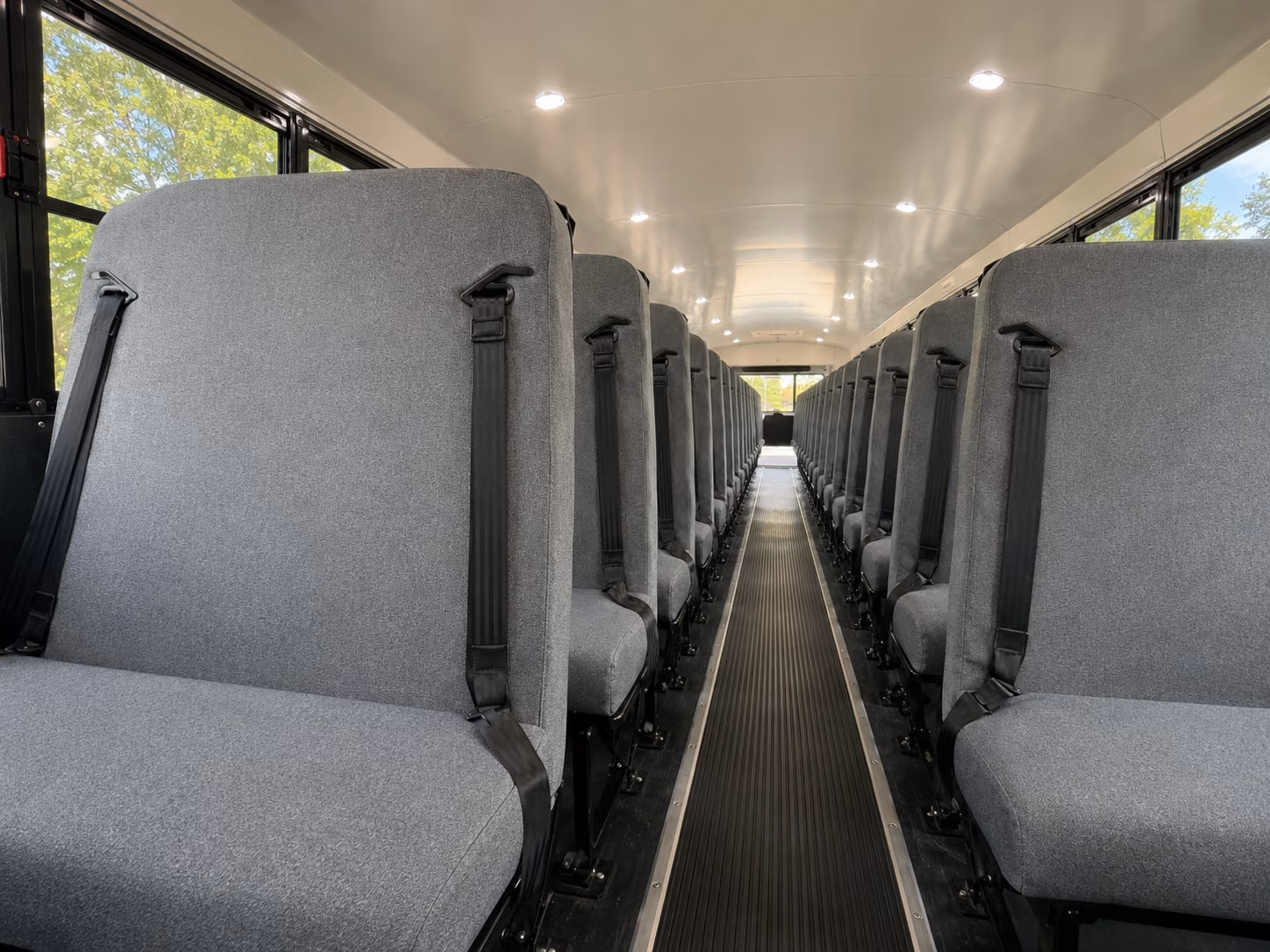 milpitas school bus interior